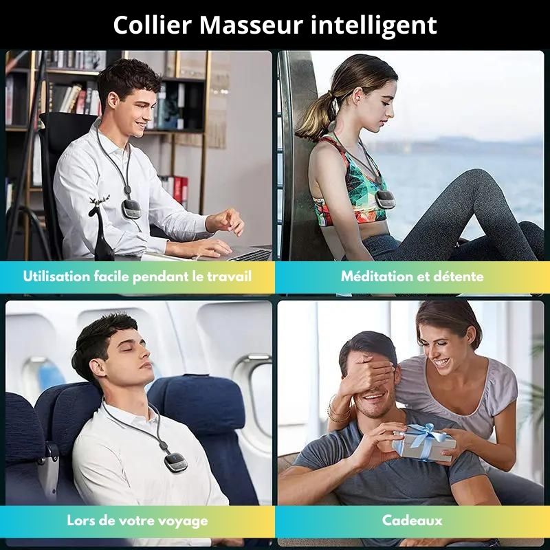 Collier masseur intelligent